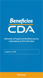 Mobile Screenshot of beneficioscda.com